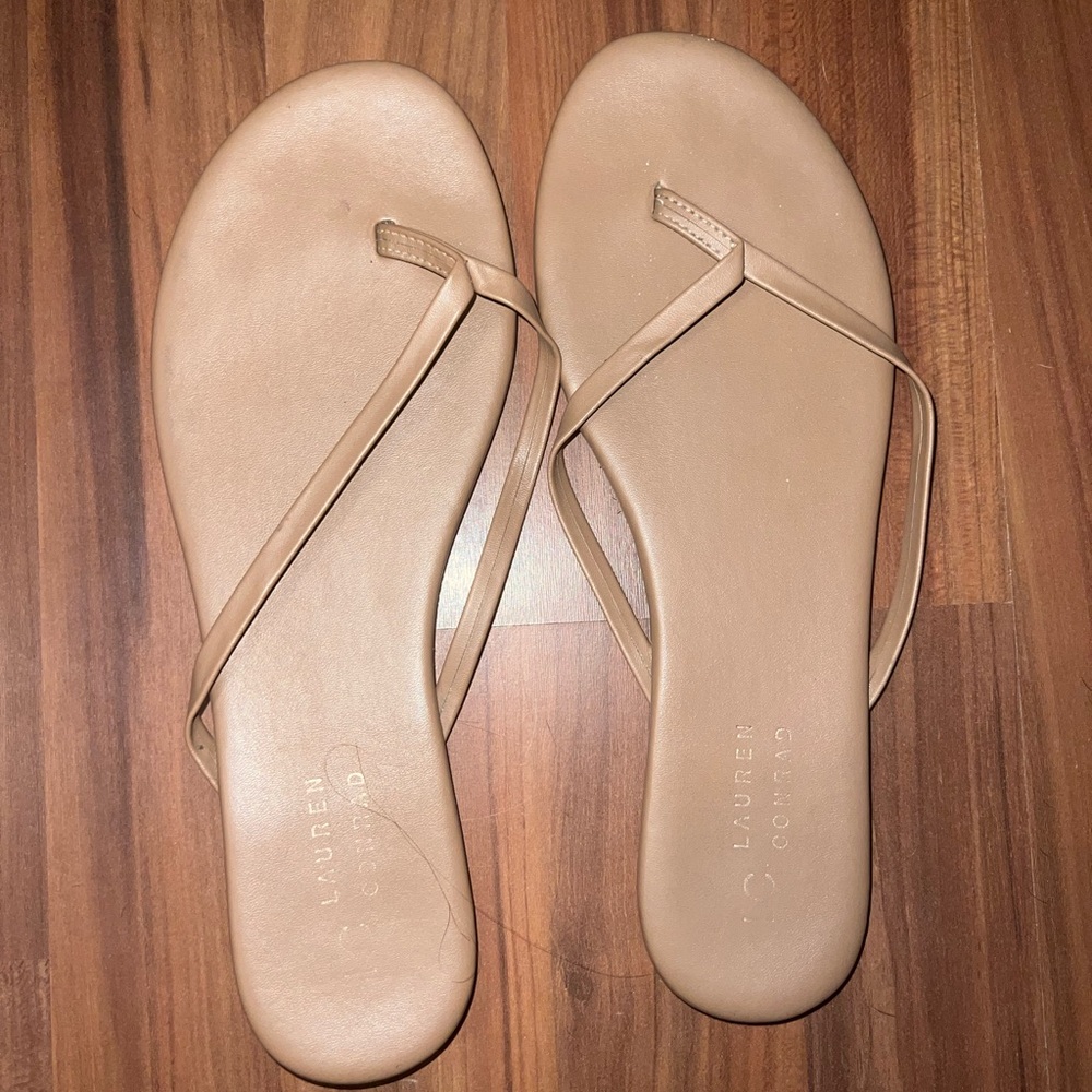 Light Brown sandals, size 8